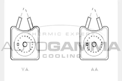 Теплообменник AUTOGAMMA 104613
