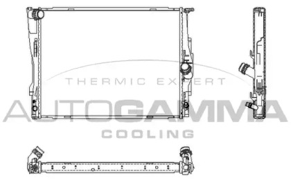 Теплообменник AUTOGAMMA 104627