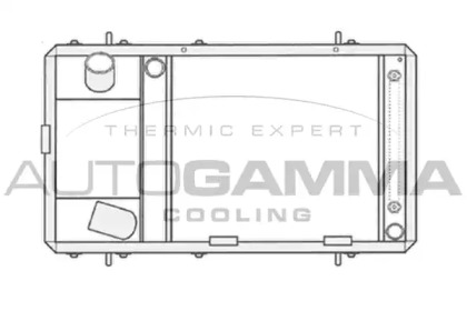 Теплообменник AUTOGAMMA 104662