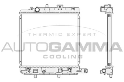 Теплообменник AUTOGAMMA 104677