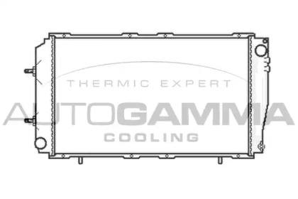 Теплообменник AUTOGAMMA 104707