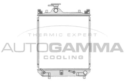 Теплообменник AUTOGAMMA 104709