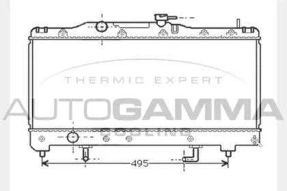 Теплообменник AUTOGAMMA 104718