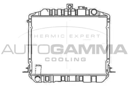 Теплообменник AUTOGAMMA 104728