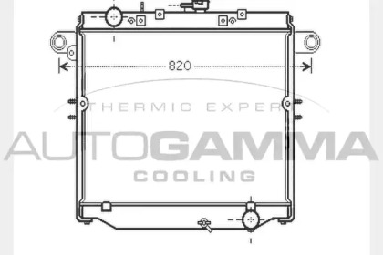 Теплообменник AUTOGAMMA 104738