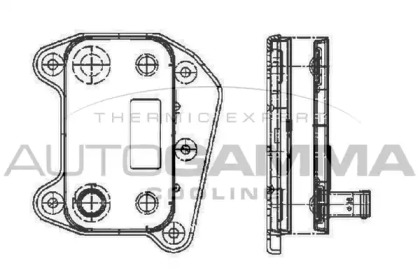 Теплообменник AUTOGAMMA 104789