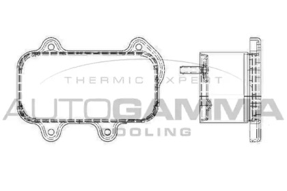 Теплообменник AUTOGAMMA 104794