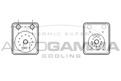 Теплообменник AUTOGAMMA 104800
