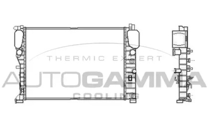 Теплообменник AUTOGAMMA 104801