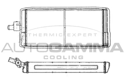 Теплообменник AUTOGAMMA 104816