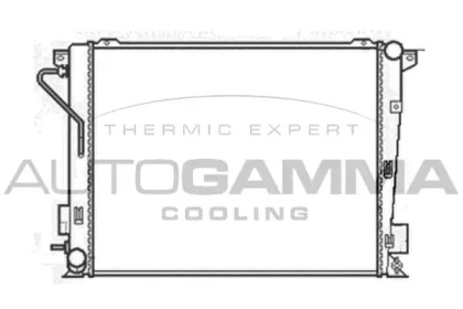 Радиатор, охлаждение двигателя AUTOGAMMA 104832