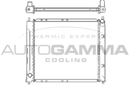 Теплообменник AUTOGAMMA 104853
