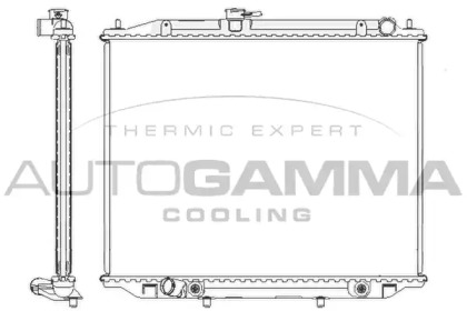 Теплообменник AUTOGAMMA 104863