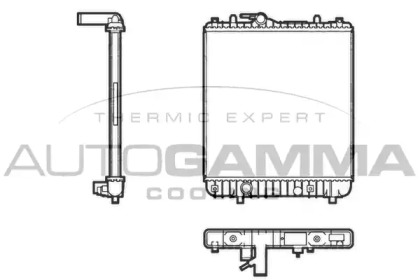 Теплообменник AUTOGAMMA 104864