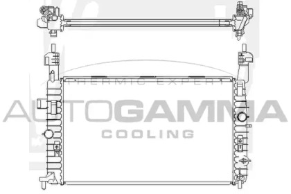 Теплообменник AUTOGAMMA 104866