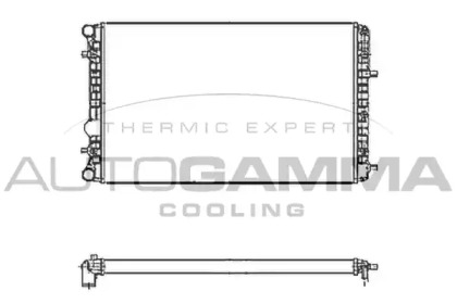 Теплообменник AUTOGAMMA 104870