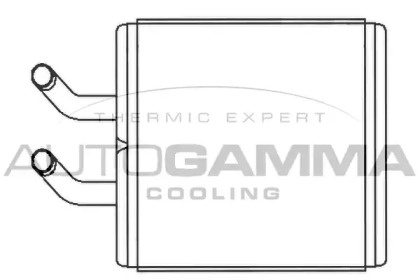 Теплообменник, отопление салона AUTOGAMMA 104876