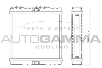 Теплообменник AUTOGAMMA 104889