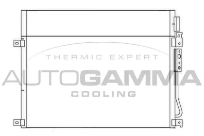 Конденсатор, кондиционер AUTOGAMMA 104906
