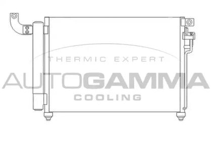 Конденсатор, кондиционер AUTOGAMMA 104911