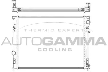 Теплообменник AUTOGAMMA 104925