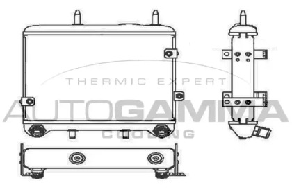 Теплообменник AUTOGAMMA 104930