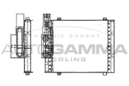 Теплообменник AUTOGAMMA 104935