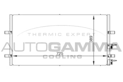 Конденсатор AUTOGAMMA 104986