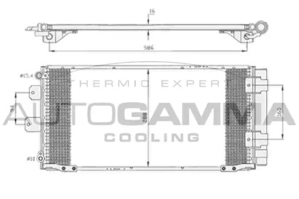 Конденсатор AUTOGAMMA 105035