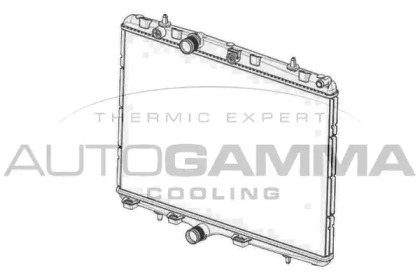 Теплообменник AUTOGAMMA 105040