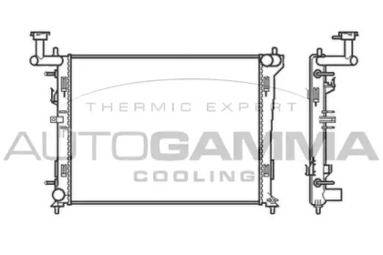 Теплообменник AUTOGAMMA 105048