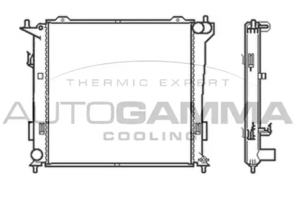 Теплообменник AUTOGAMMA 105049