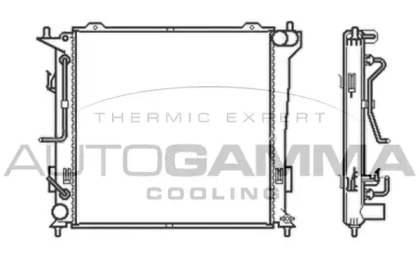 Теплообменник AUTOGAMMA 105050