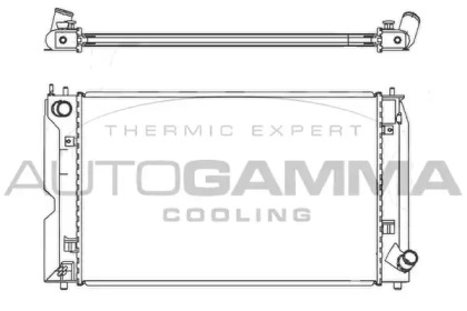 Теплообменник AUTOGAMMA 105059