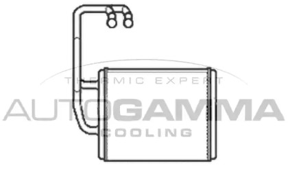 Теплообменник, отопление салона AUTOGAMMA 105063