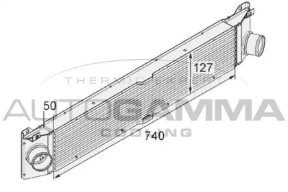 Теплообменник AUTOGAMMA 105114