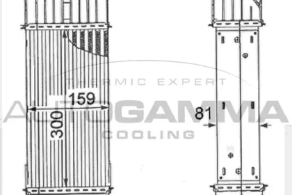 Теплообменник AUTOGAMMA 105121