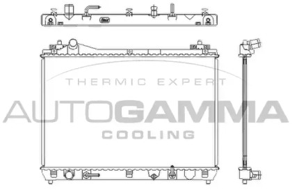 Теплообменник AUTOGAMMA 105138