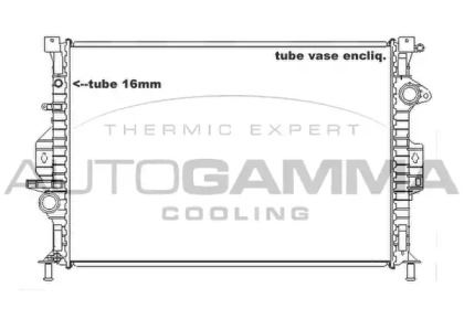 Теплообменник AUTOGAMMA 105161