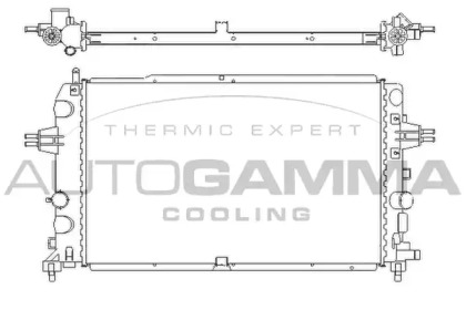 Теплообменник AUTOGAMMA 105175