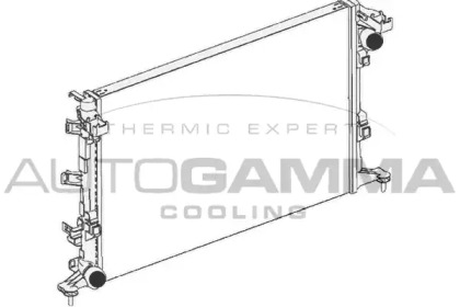 Теплообменник AUTOGAMMA 105176