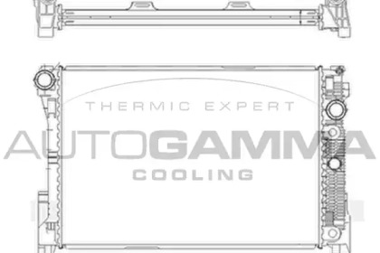 Теплообменник AUTOGAMMA 105208