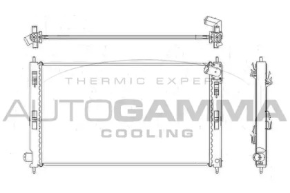 Теплообменник AUTOGAMMA 105216
