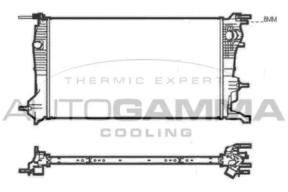 Теплообменник AUTOGAMMA 105217