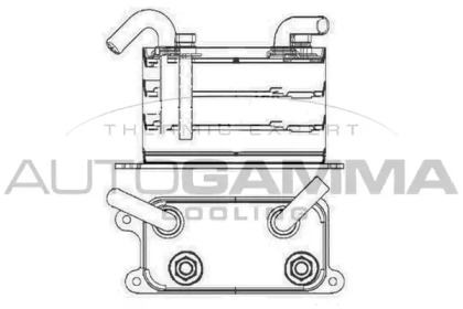 Теплообменник AUTOGAMMA 105228