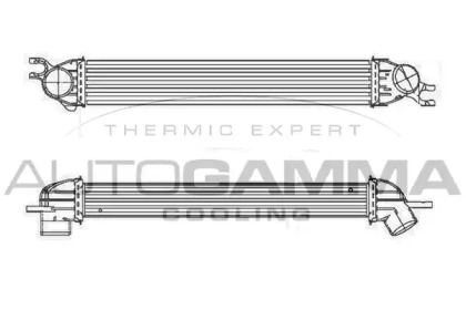 Интеркулер AUTOGAMMA 105252