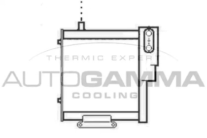 Теплообменник AUTOGAMMA 105304