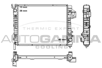 Теплообменник AUTOGAMMA 105382