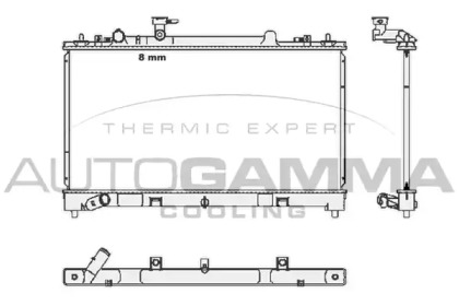 Теплообменник AUTOGAMMA 105385