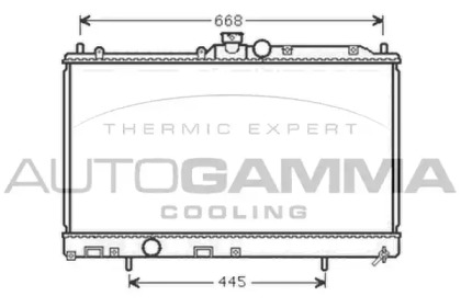 Теплообменник AUTOGAMMA 105397